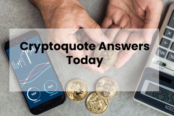 Cryptoquote Answers Today