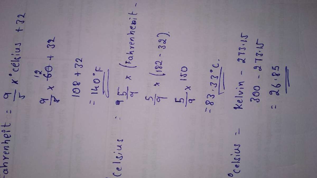 60c in F [Celsius to Fahrenheit]