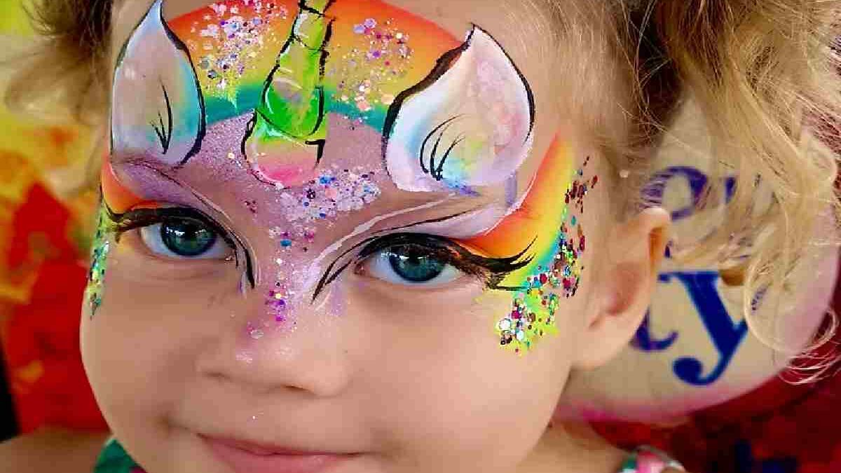Unicorn Face Paint