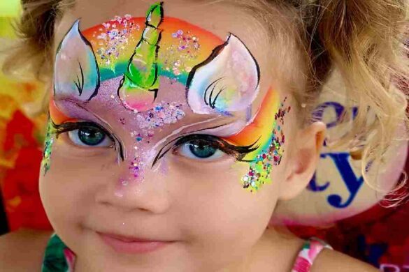 Unicorn Face Paint