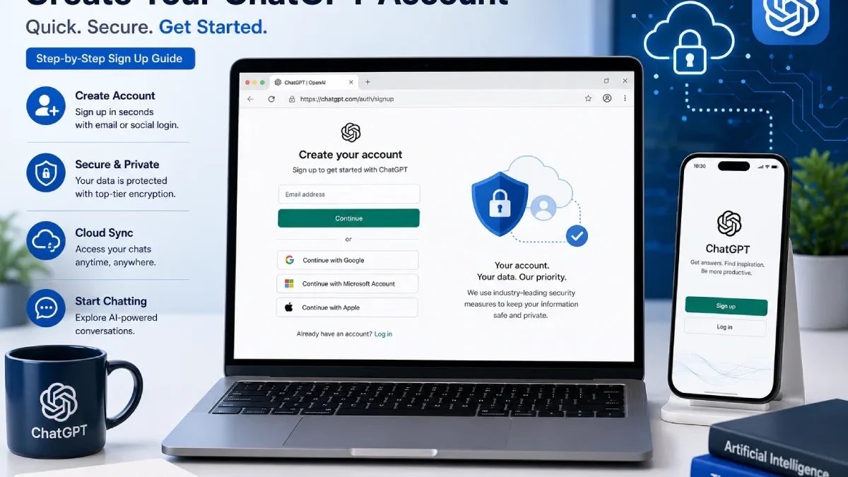ChatGPT Sign Up Guide: How to Create a ChatGPT Account (2026)
