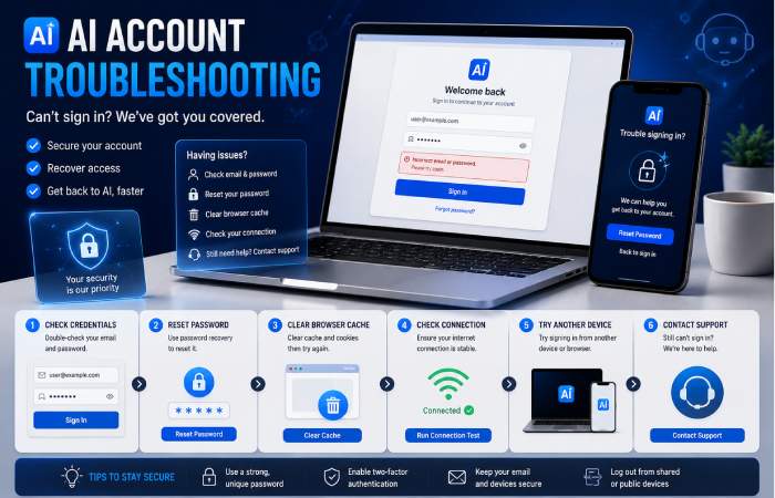 Common ChatGPT login problems and troubleshooting solutions