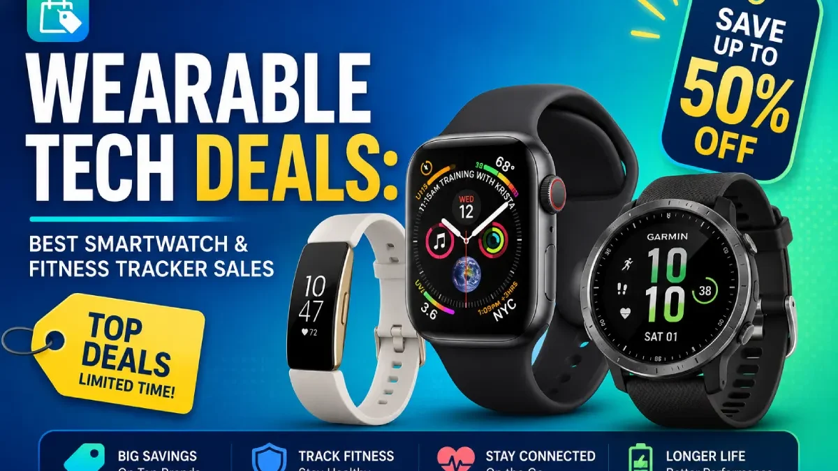 Best Wearable Tech Deals: Smartwatches, Fitness Trackers & More (2026)