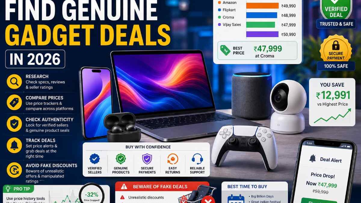How to Find Genuine Gadget Deals in 2026: Avoid Fake Discounts and Save Money