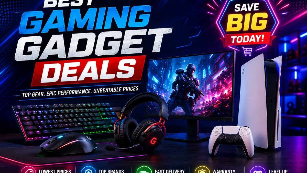 Gaming Gadget Deals in 2026: Best Gaming Accessories, Consoles & PC Gear Discounts