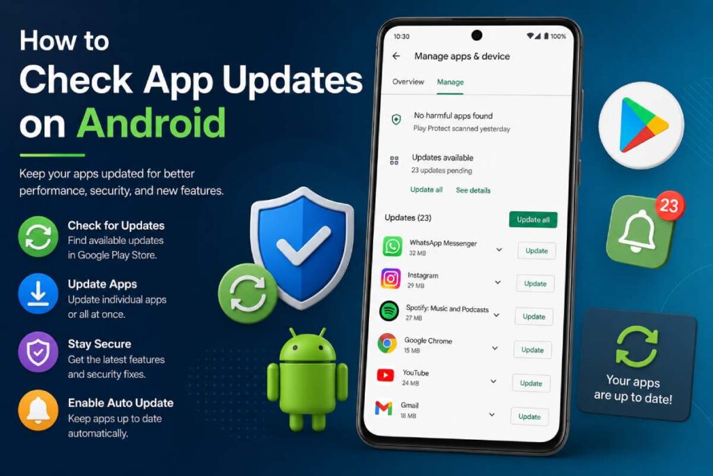 How to Check App Updates on Android (2026 Complete Guide)
