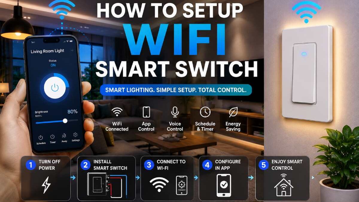 How to Setup WiFi Smart Switch: Complete Installation Guide for Beginners (2026)