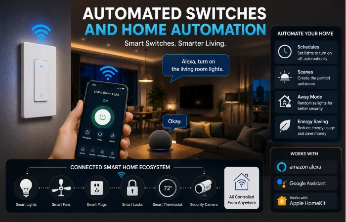 smart switch automation and smart home integration