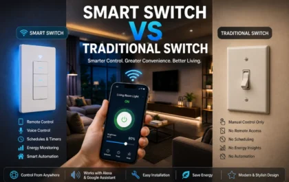 Smart Switch vs Traditional Switch