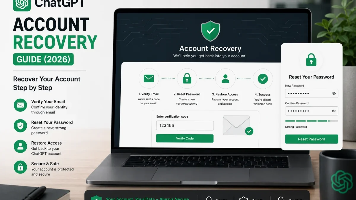 ChatGPT Account Recovery Guide (2026): Recover Your Account Step by Step