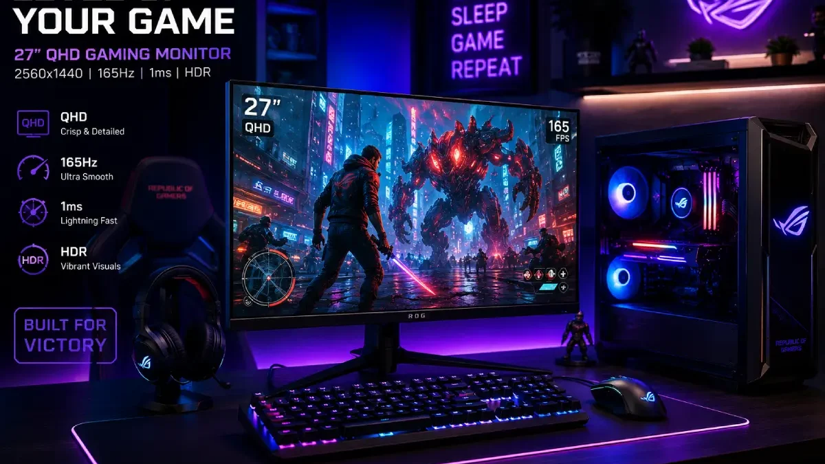 Best 1440p Gaming Monitors 2025: Top QHD Displays for PC Gaming