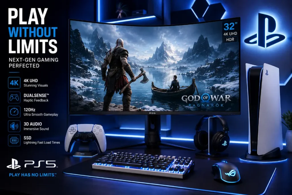 Best gaming monitors for PS5 in 2025 featuring 4K HDMI 2.1 displays