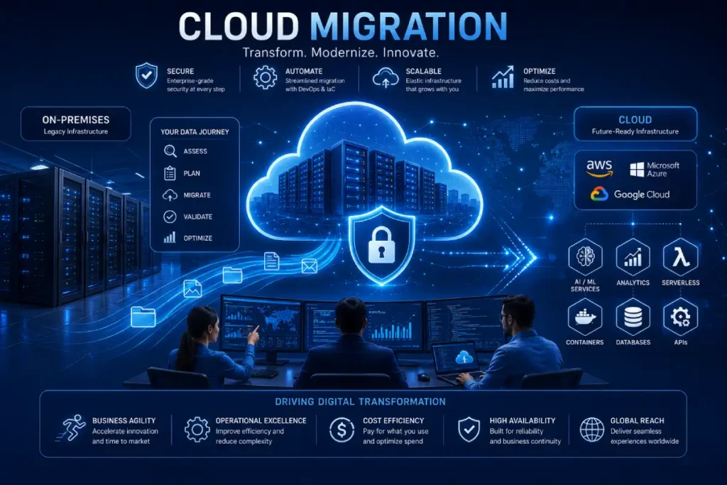 Cloud Migration Services: Strategy, Process, Tools & Best Practices (2026)