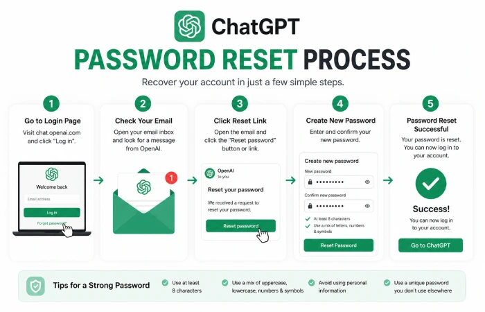 password reset process