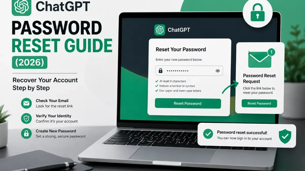 ChatGPT Password Reset Guide (2026): Recover Your Account Step by Step