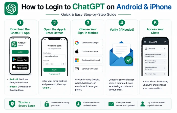 Step-by-step guide for logging