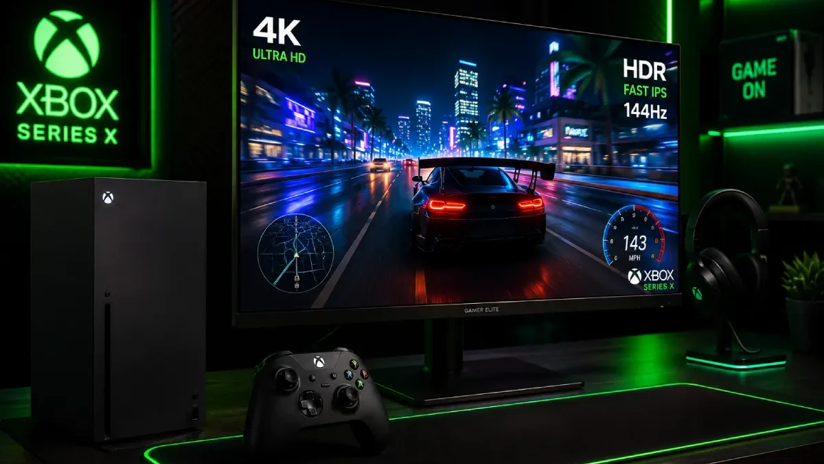 Best Gaming Monitors for Xbox Series X (2025): Top 4K & 1440p Picks