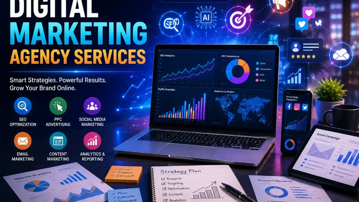 Digital Marketing Agency Services: Complete Guide to Growing Your Business (2026)
