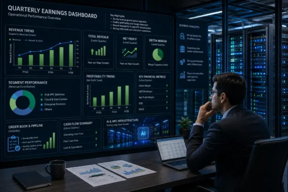 Netweb Technologies quarterly results showing earnings, AI growth and financial performance.