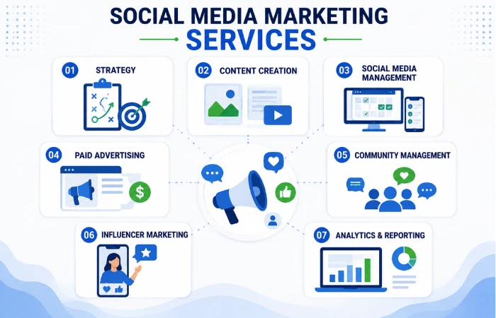 Types of Social Media Marketing Services