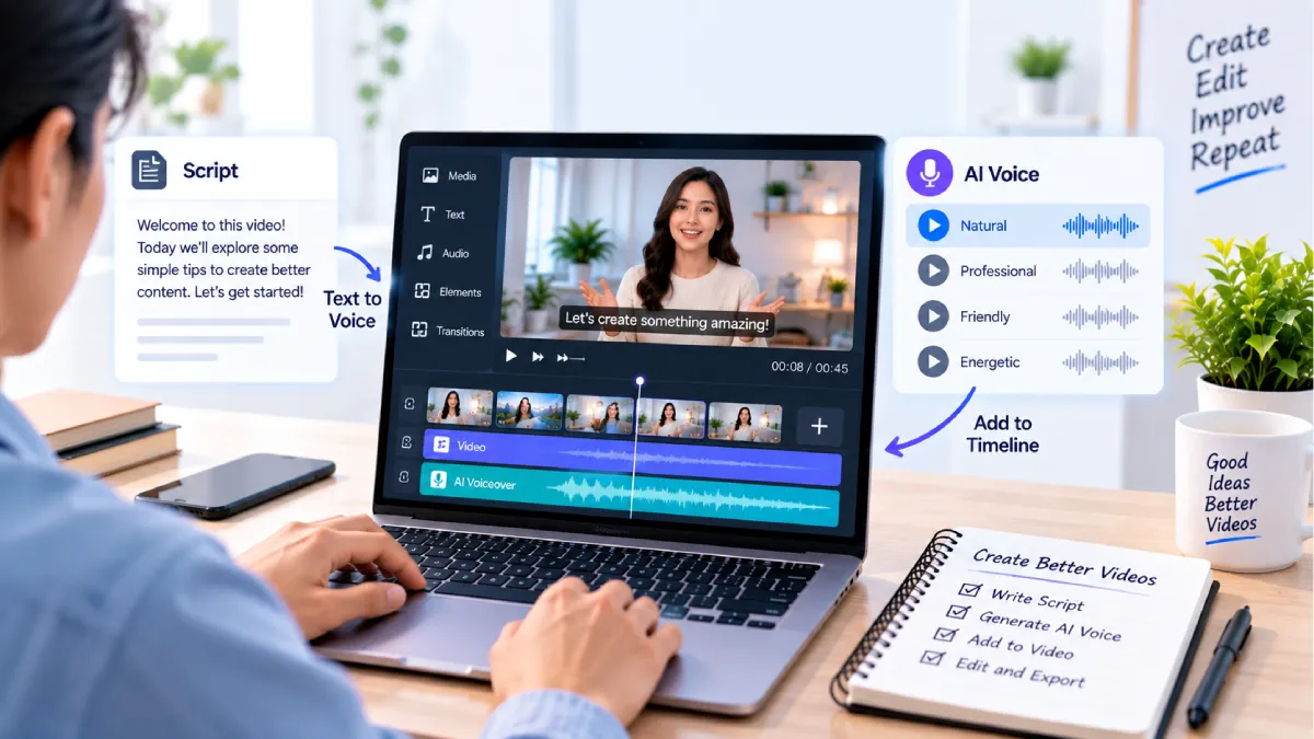 How to Add AI Voiceovers to Videos for Free: Easy Guide