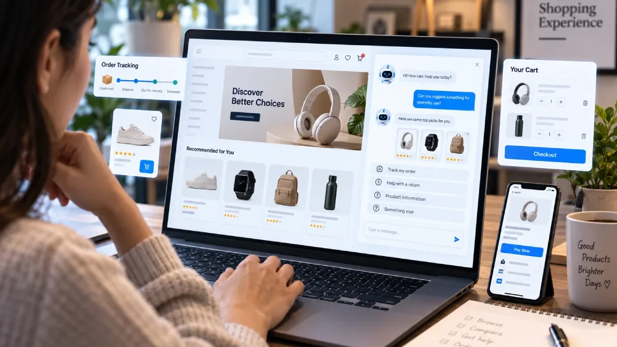 AI Chatbots for Ecommerce Businesses: Uses, Benefits, and Setup