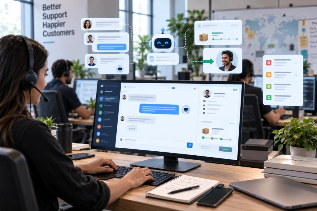 AI customer service chatbots for business