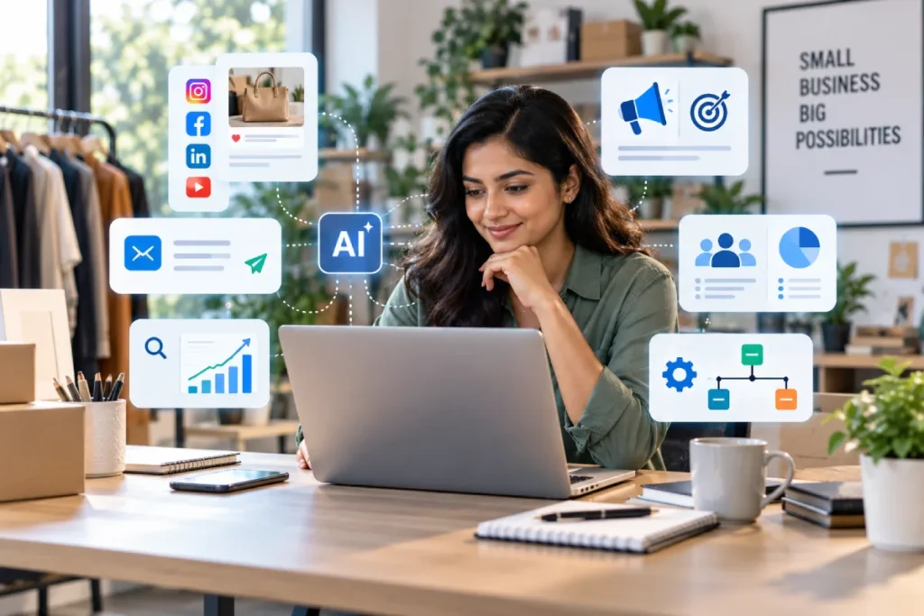AI marketing tools for small business