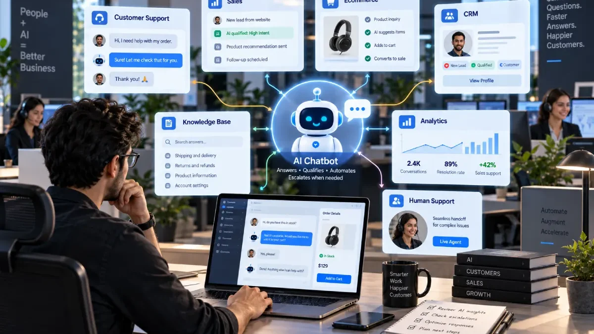 AI Chatbots for Business | Customer Service & Sales