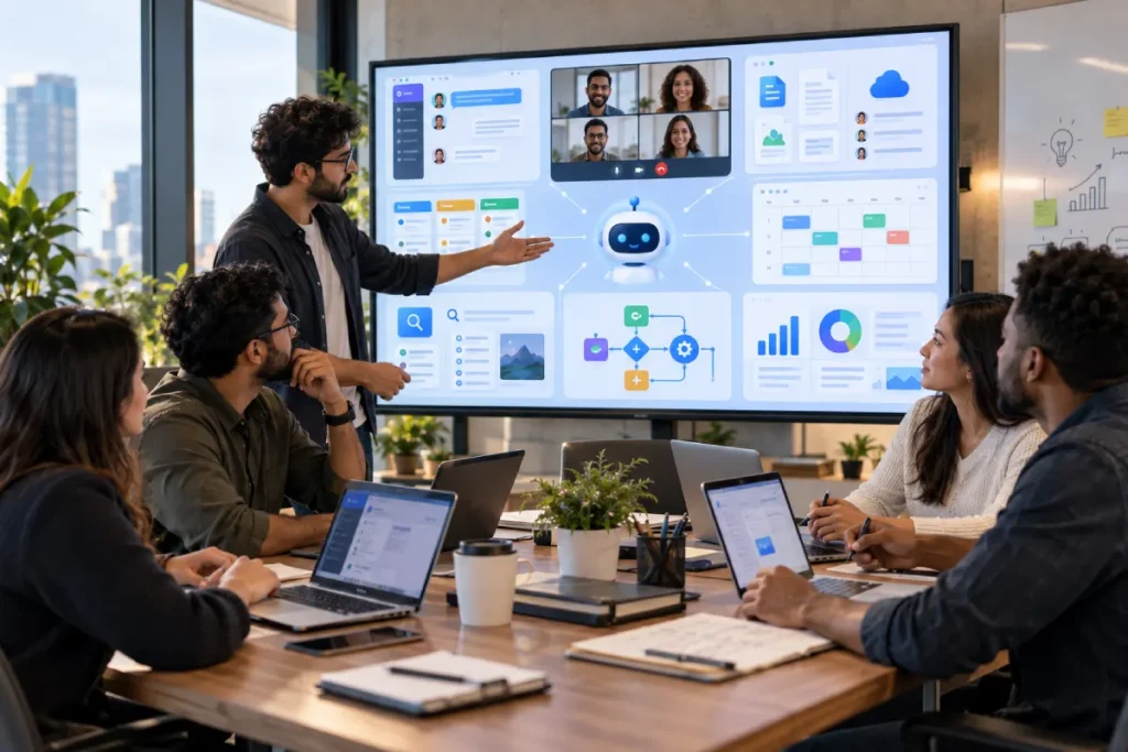 AI productivity tools for teams and collaboration