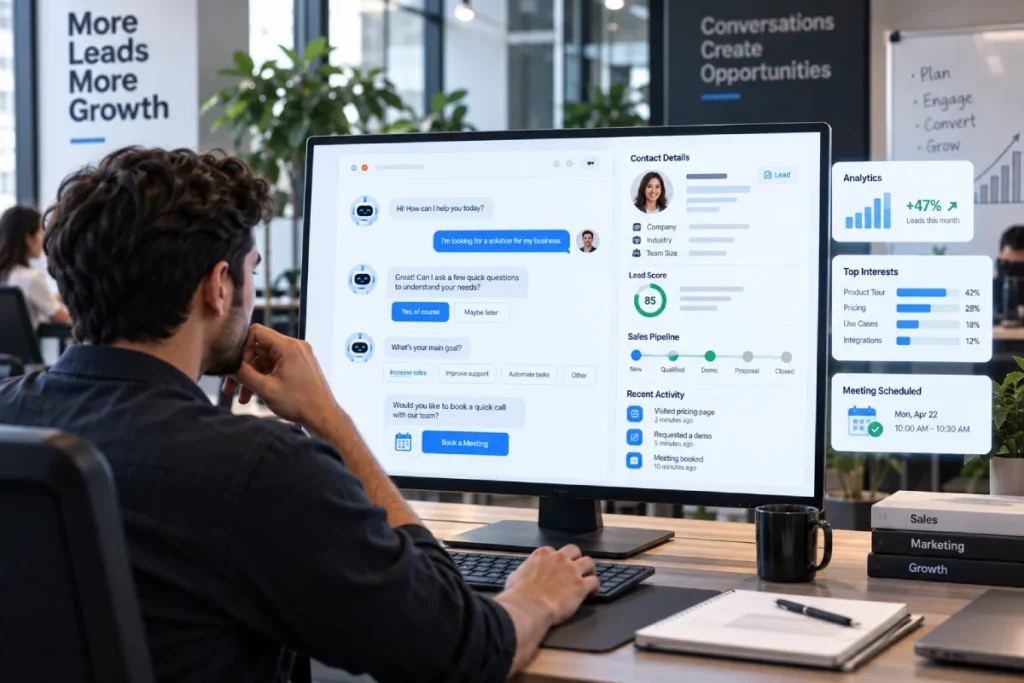 AI sales chatbots for lead generation