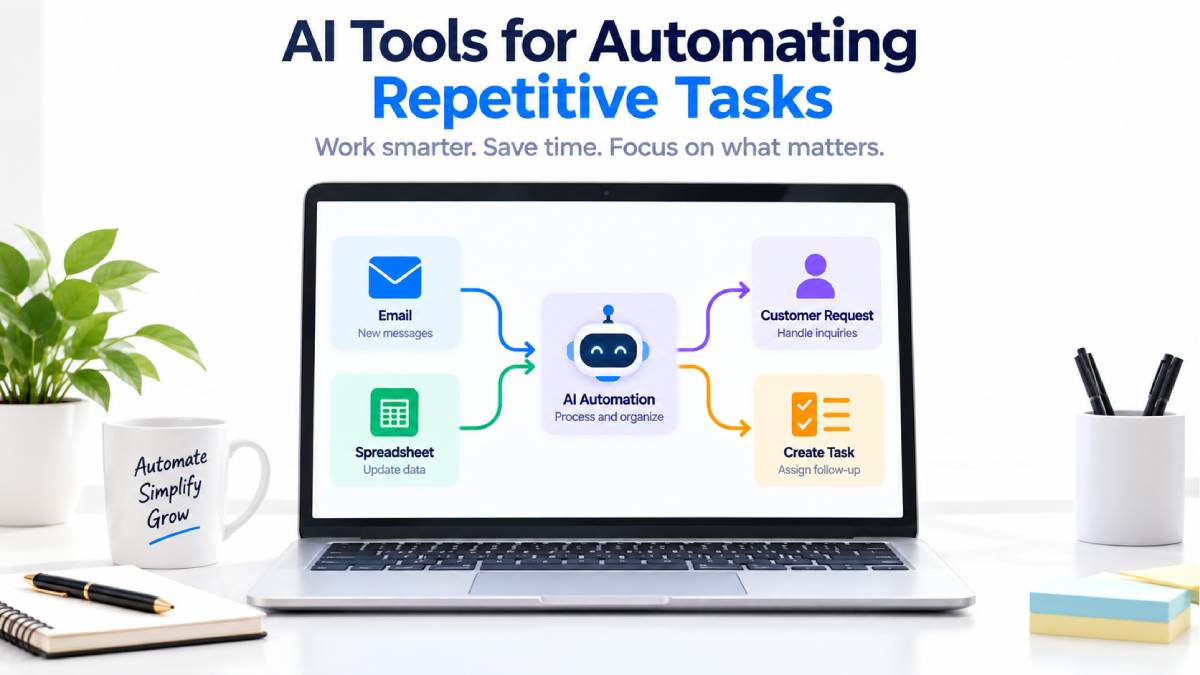 AI Tools for Automating Repetitive Tasks: Best Options