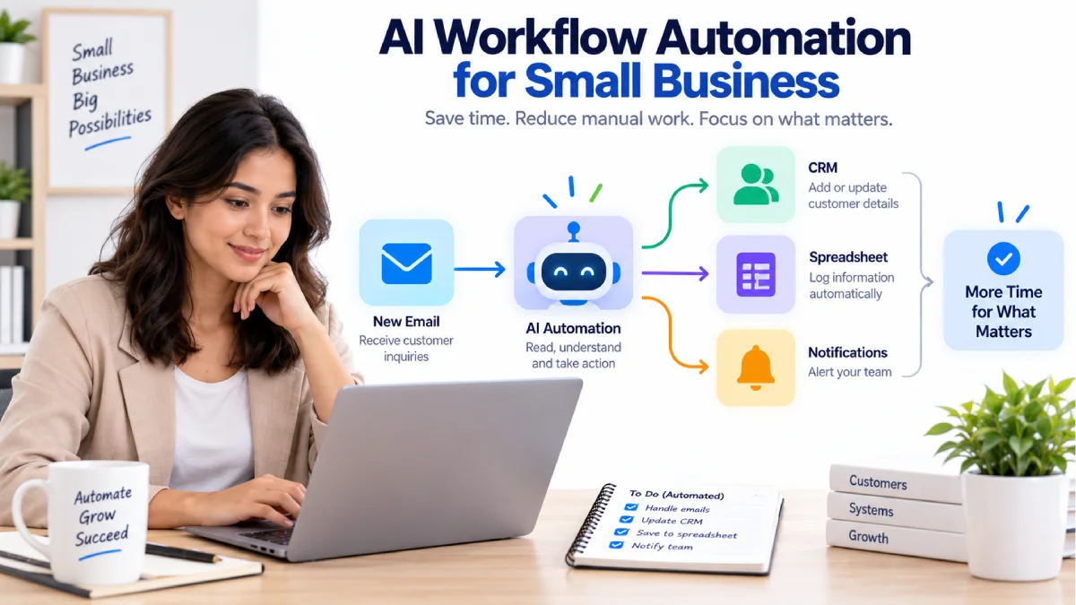 AI Workflow Automation Tools for Small Business: Easy Guid