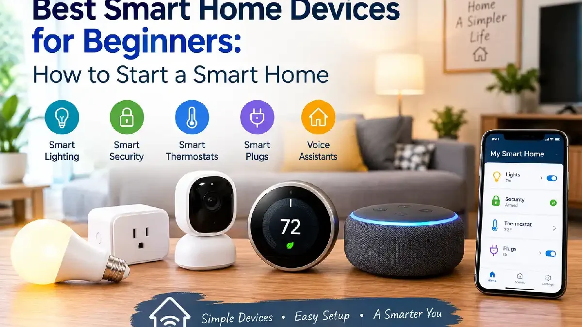 Best Smart Home Devices for Beginners: How to Start a Smart Home