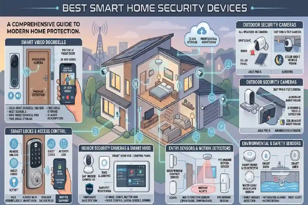 best smart home security devices