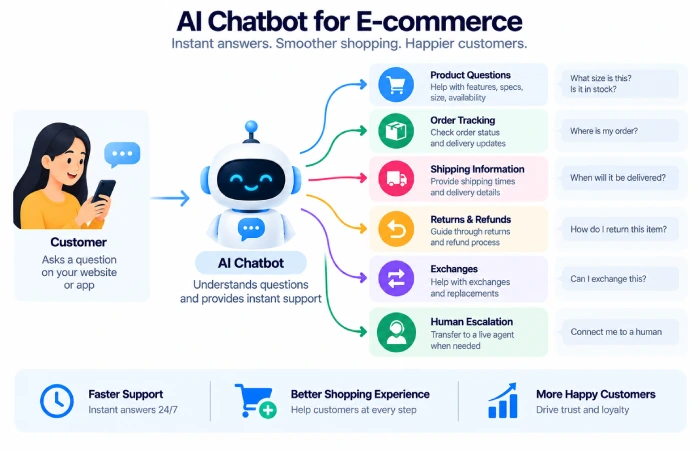 Ecommerce customer service bot for online stores