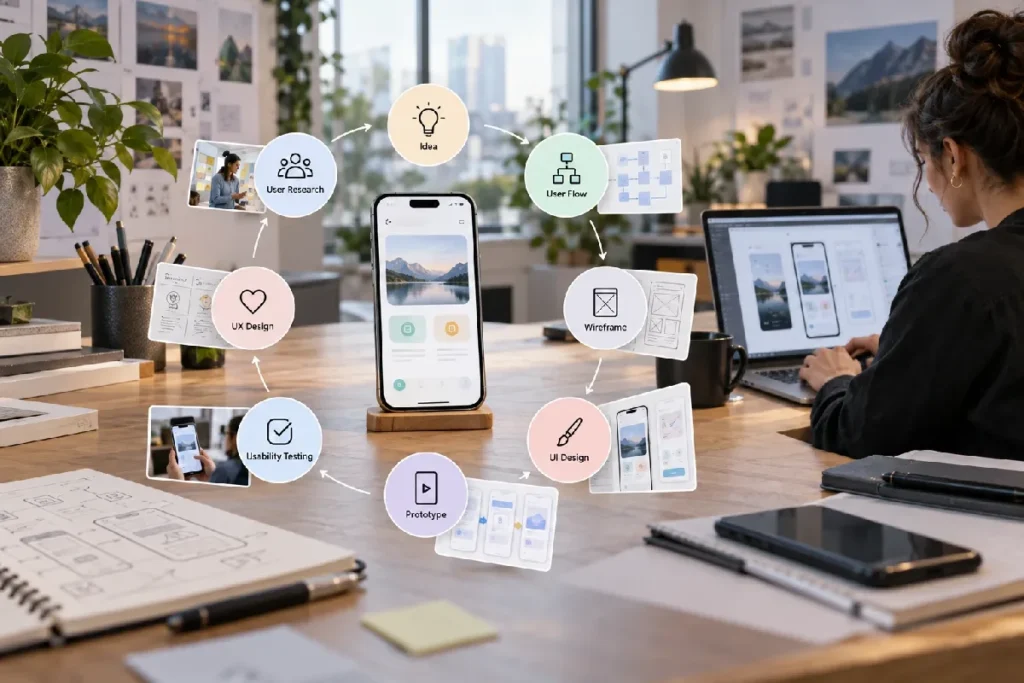 mobile app design process