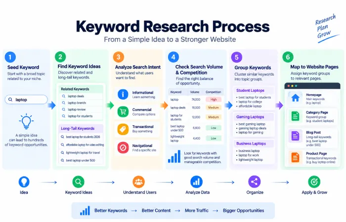 Keyword Research Process