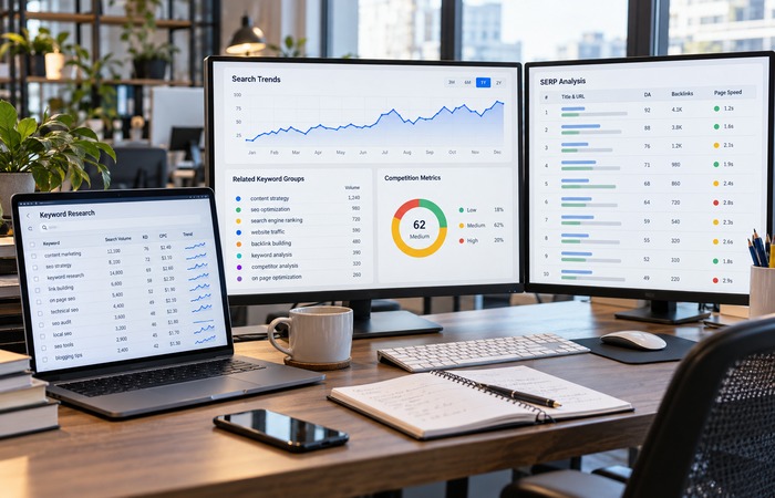 Keyword research tools comparison