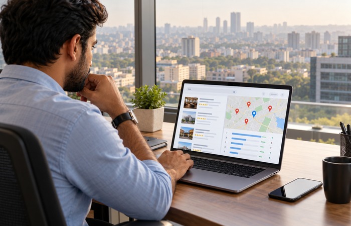 Local SEO rank tracking for business search results