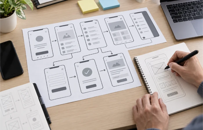 Create Mobile App Wireframes