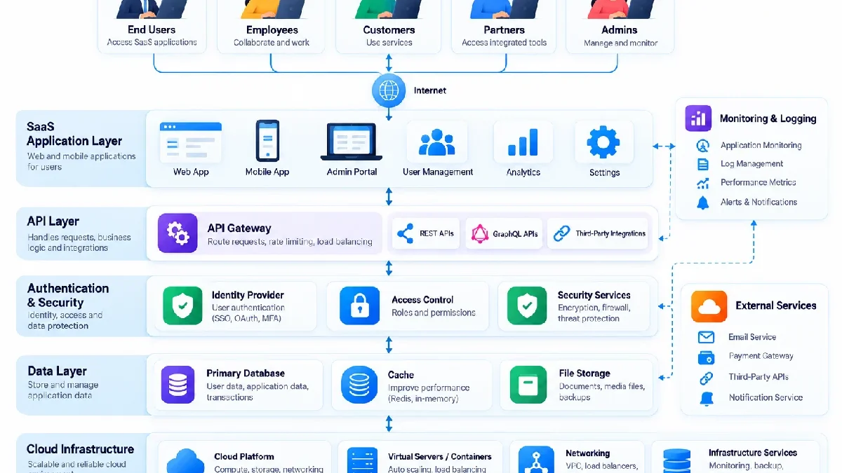 SaaS Architecture in Cloud Computing: How It Works