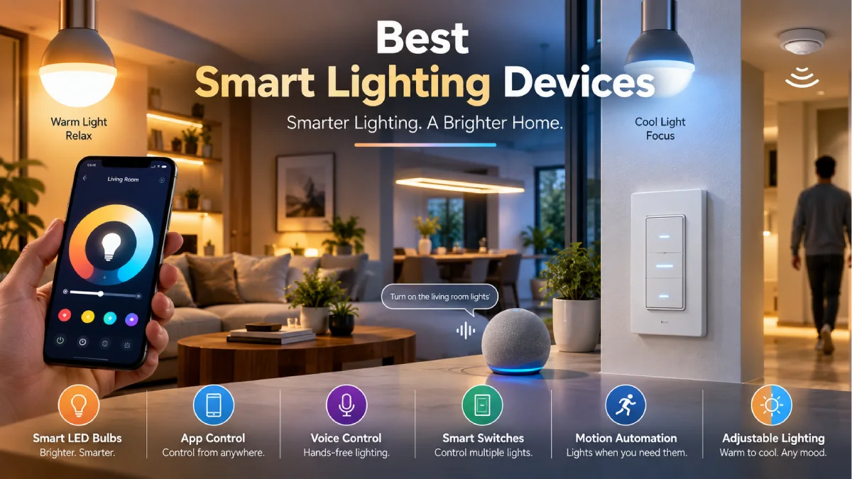 Best Smart Lighting Devices: Smart Bulbs, Switches and Home Lighting